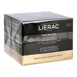 LIERAC Svilnata krema Premium 18, 50 ml