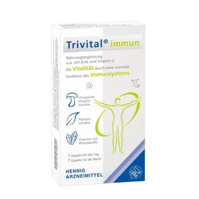 TRIVITAL Imunske kapsule, 14 kosov