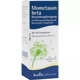 MOMETASON beta Spray proti senenemu nahodu 50μg/Sp.60 Sp.St, 10 g