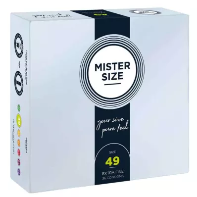 MISTER Kondomi velikosti 49, 36 kosov