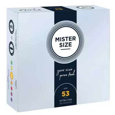 MISTER Kondomi velikosti 53, 36 kosov