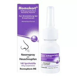 MOMEKORT 50 μg/razpršilo suspenzija pršila za nos 140 odrasli, 18 g