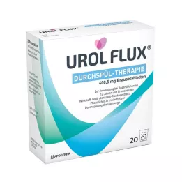 UROL FLUX Namakalna terapija 400,5 mg šumeče tablete, 20 kosov