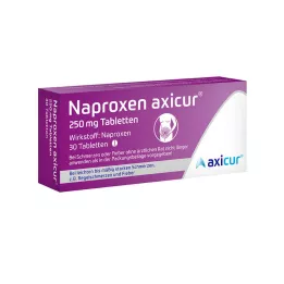 NAPROXEN axicur 250 mg tablete, 30 kosov