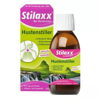 STILAXX Sredstvo proti kašlju Islandski mah za odrasle, 200 ml STILAXX Sredstvo proti kašlju Islandski mah za odrasle, 200 ml