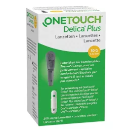 ONE TOUCH Igelne lancete Delica Plus, 200 kosov
