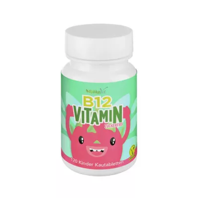 VITAMIN B12 KINDER Žvečljive veganske tablete, 120 kosov