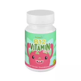 VITAMIN B12 KINDER Žvečljive veganske tablete, 120 kosov