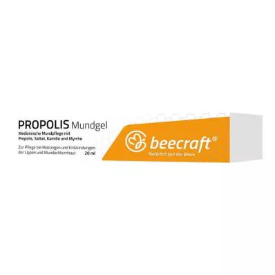 BEECRAFT Propolisov gel za usta, 20 ml