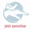 LEUKOPLAST Skin Sensitive 2,5 cmx2,6 m z zaščitnim obročem, 1 kos