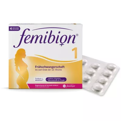 FEMIBION 1 Tablete za zgodnjo nosečnost, 28 kosov