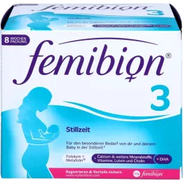 FEMIBION 3 Kombinacija za dojenje, 2X56 kosov