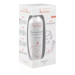 AVENE Termalna voda v razpršilu 150ml+5 listov maske, 1p