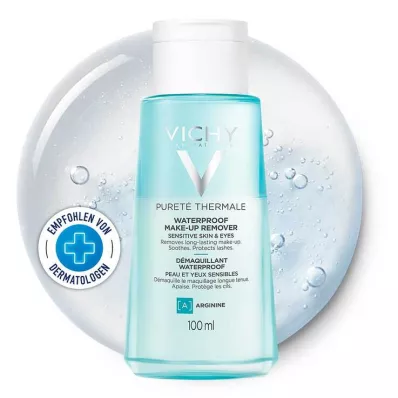 Vodoodporen odstranjevalec ličil za oči Vichy Purete Thermale / R, 100 ml