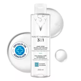 VICHY PURETE Thermale mineralna micelarna tekočina Sensitive, 200 ml