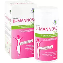 D-MANNOSE PLUS 2000 mg prahu z vitamini in minerali, 250 g