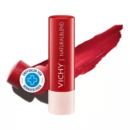VICHY NATURALBLEND Obarvan balzam za ustnice rdeče barve, 4,5 g