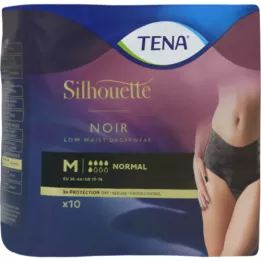 TENA SILHOUETTE normal M noir, 10 kosov