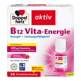 DOPPELHERZ B12 Vita-Energie ampule za pitje, 30 kosov