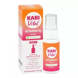 KABIVITAL 2.000 I.U. D3 sprej z okusom jabolka, 25 ml