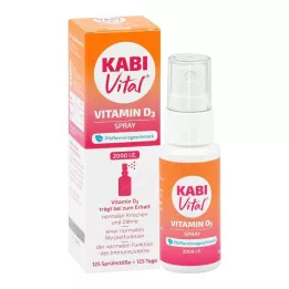 KABIVITAL 2.000 I.U. D3 sprej z okusom poprove mete, 25 ml