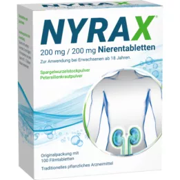 NYRAX 200 mg/200 mg ledvične tablete, 100 kosov