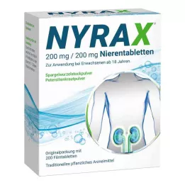 NYRAX 200 mg/200 mg ledvične tablete, 200 kosov