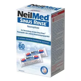 NEILMED Sinus Rinse vrečke s soljo za izpiranje nosu, 60X2,4 g