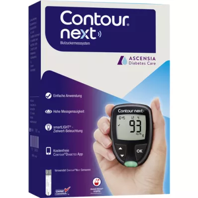 CONTOUR Naprej NEU Nastavitev merilnika glukoze v krvi mg/dl, 1 kos
