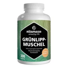 GRÜNLIPPMUSCHEL 500 mg kapsule z visokim odmerkom, 300 kosov