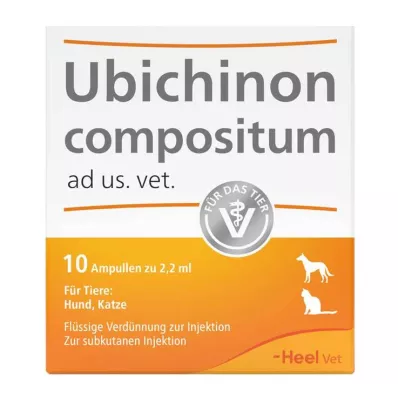 UBICHINON compositum ad us.vet.ampule, 10 kosov