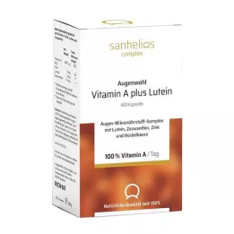 SANHELIOS Augenwohl Vitamin A plus Lutein Kapsule, 60 kapsul