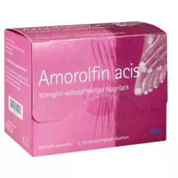 AMOROLFIN acis 50 mg/ml lak za nohte, ki vsebuje aktivno sestavino, 3 ml
