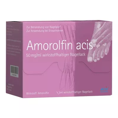Amorolfin acis® 50 mg/ml aktivni lak za nohte, 3 ml