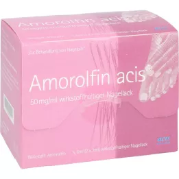 AMOROLFIN acis 50 mg/ml lak za nohte, ki vsebuje aktivno sestavino, 6 ml