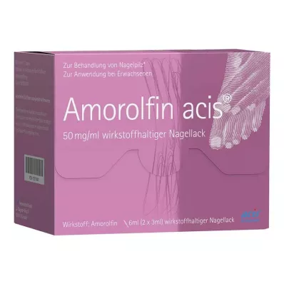 Amorolfin acis® 50 mg/ml aktivni lak za nohte, 6 ml