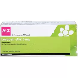 LEVOCETI-AbZ 5 mg filmsko obložene tablete, 20 kosov