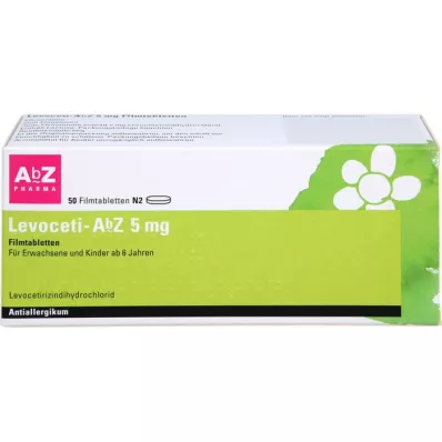 LEVOCETI-AbZ 5 mg filmsko obložene tablete, 50 kosov