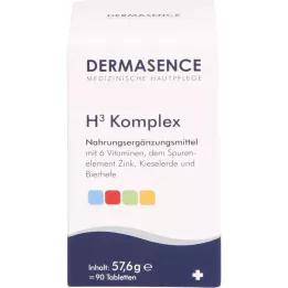 DERMASENCE H3 Complex tablete, 90 kapsul