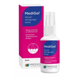 MEDIGEL Pršilo za čiščenje ran, 50 ml