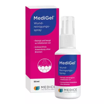 MediGel® sprej za čiščenje ran, 50 ml MediGel® sprej za čiščenje ran, 50 ml