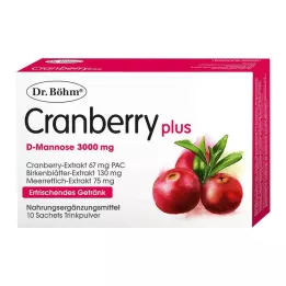 DR.BÖHM Brusnice plus granule, 10 kosov