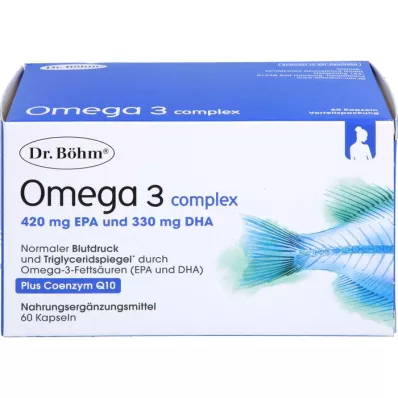 DR.BÖHM Omega-3 kompleksne kapsule, 60 kapsul