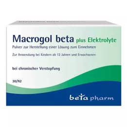 MACROGOL beta plus Elektrolit Plv.za peroralno uporabo, 30 kosov