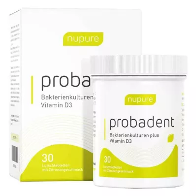NUPURE probadent probiotik za slab zadah Lut., 30 kosov