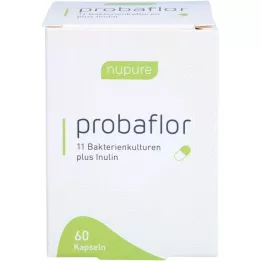 NUPURE probiotiki probaflor za črevesno rehabilitacijo kapsule, 60 kosov