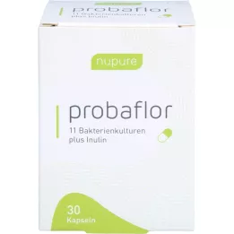 NUPURE probaflor probiotiki za črevesno rehabilitacijo Kps, 30 kosov