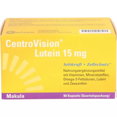 CENTROVISION Lutein 15 mg kapsule, 90 kosov
