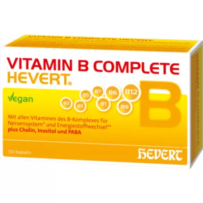 VITAMIN B COMPLETE Hevert kapsule, 120 kapsul