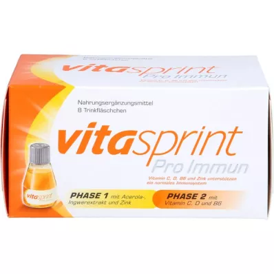 VITASPRINT Steklenice za pitje Pro Immune, 8 kosov